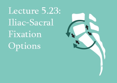 5.23 Iliac-Sacral Fixation Options