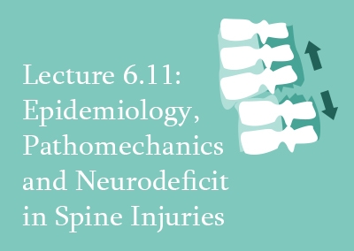 6.11 Epidemiology, Pathomechanics and Neurodeficit in Spine Injuries