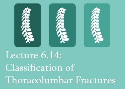 6.14 Classification of Thoracolumbar Fractures