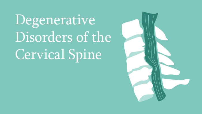 Imaging in Degenerative Cervical Spine Conditions - Spine Surgery Lecture - Thumbnail