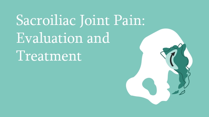 Sacroiliac Joint Pain lecture thumbnail