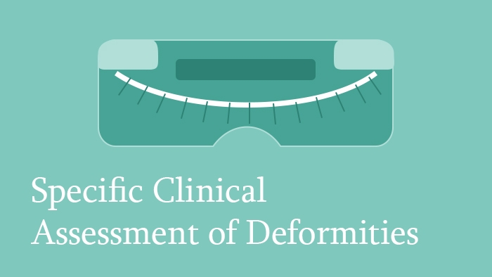 Specific Clinical Assessment of Spinal Deformities Lecture Thumbnail