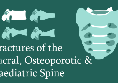 Fractures of the Sacral, Osteoporotic & Paediatric Spine